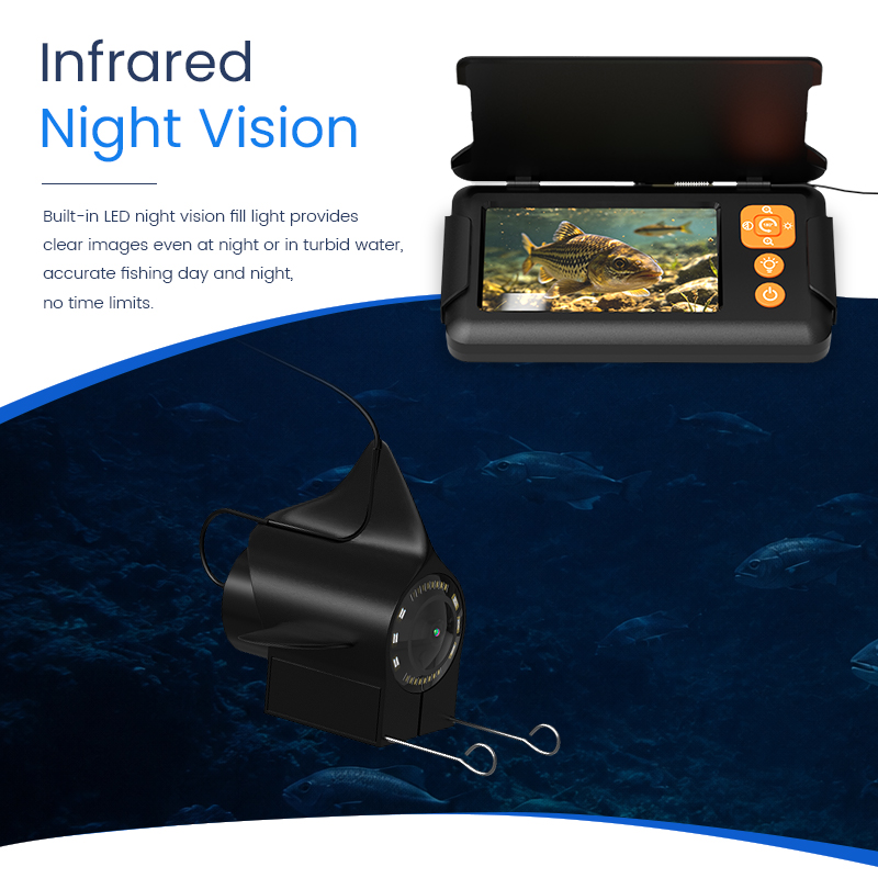 Draagbare visvinder met beugel - Fish Finder Portable recensie en prijs